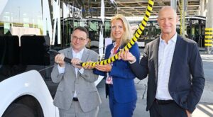 munich airport charging points for e buses
