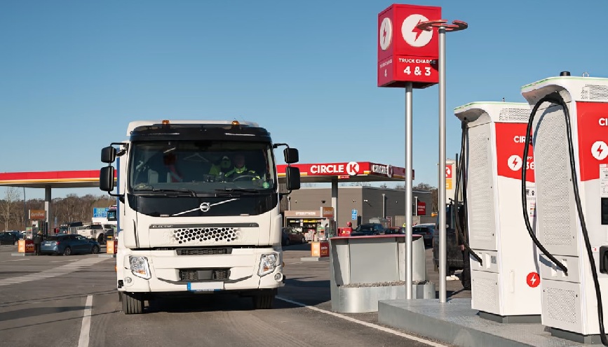 New phase: Circle K opens first 1 MW charger in Sweden