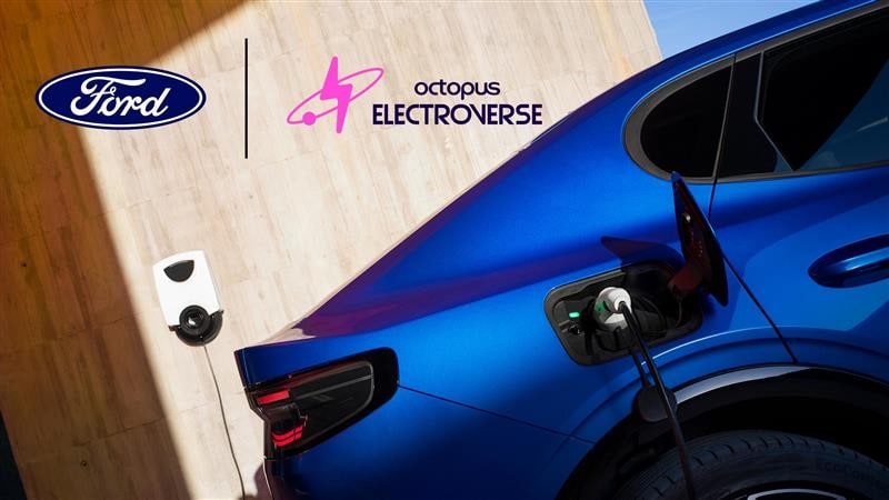 Ford & Octopus team up to simplify EV charging for private and business users across Europe