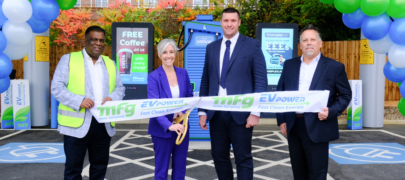MFG completes rollout of 1,000 ultra-rapid EV chargers across Morrisons network