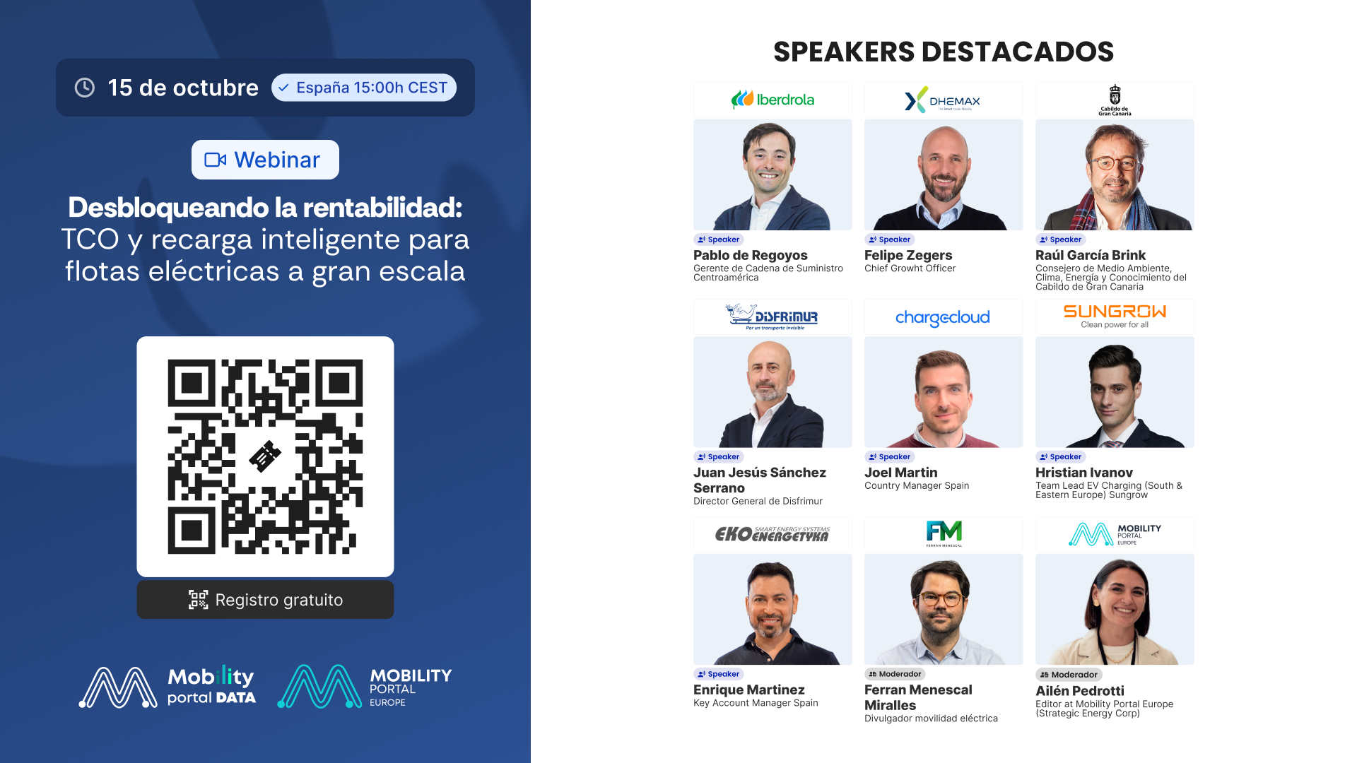 Electrificación de flotas y rentabilidad: conoce a los protagonistas del nuevo debate eMobility