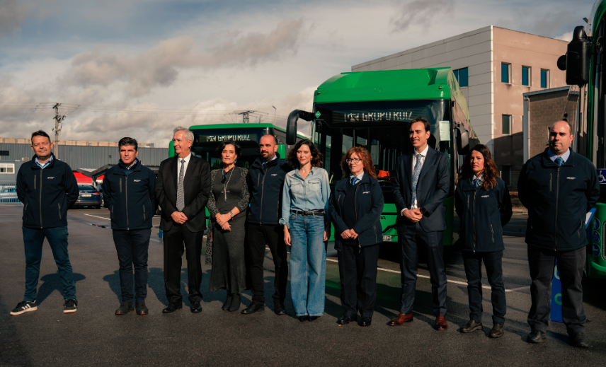 Grupo Ruiz presenta los primeros autobuses eléctricos de largo recorrido de España