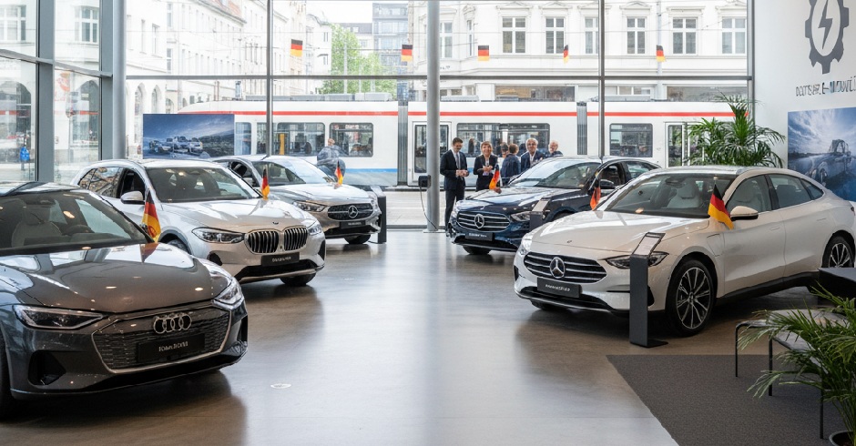 German car registrations electrified vehicles