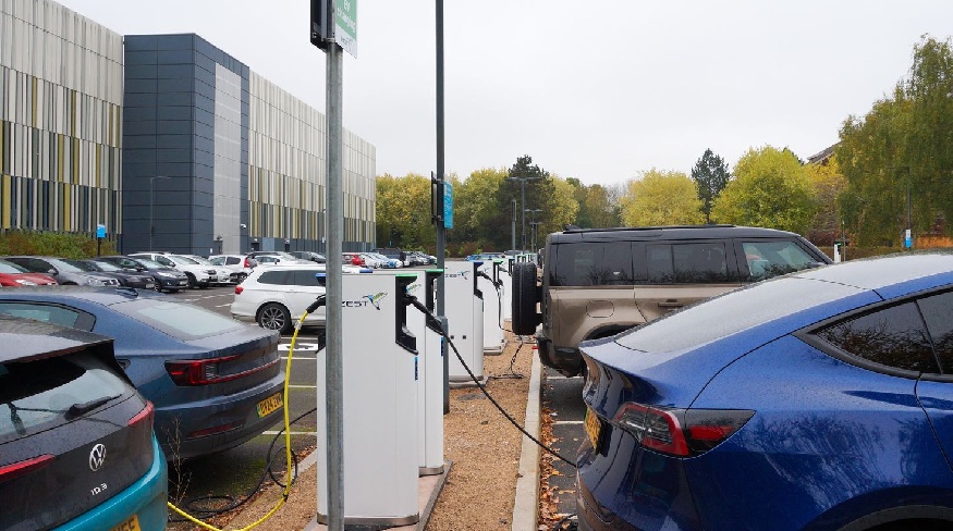 UK University Powers Up Its Campus with 142 New EV Charging Points
