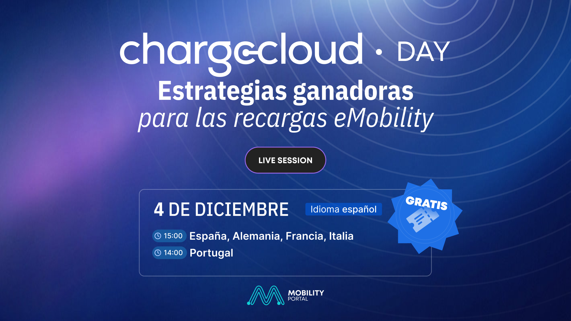 Llega el chargecloud Day: Estrategias ganadoras para las recargas eMobility