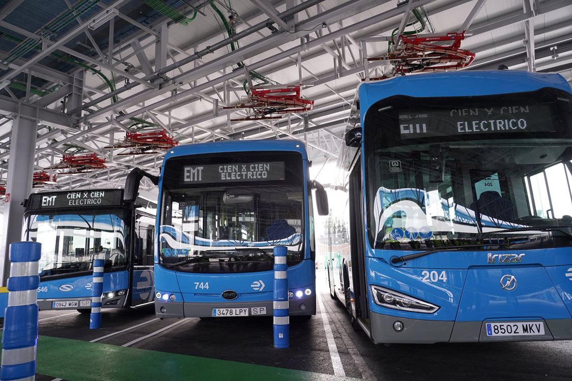 EMT Madrid licita 120 nuevos buses eléctricos: inversión de 79,35 millones y entregas entre 2026-2027