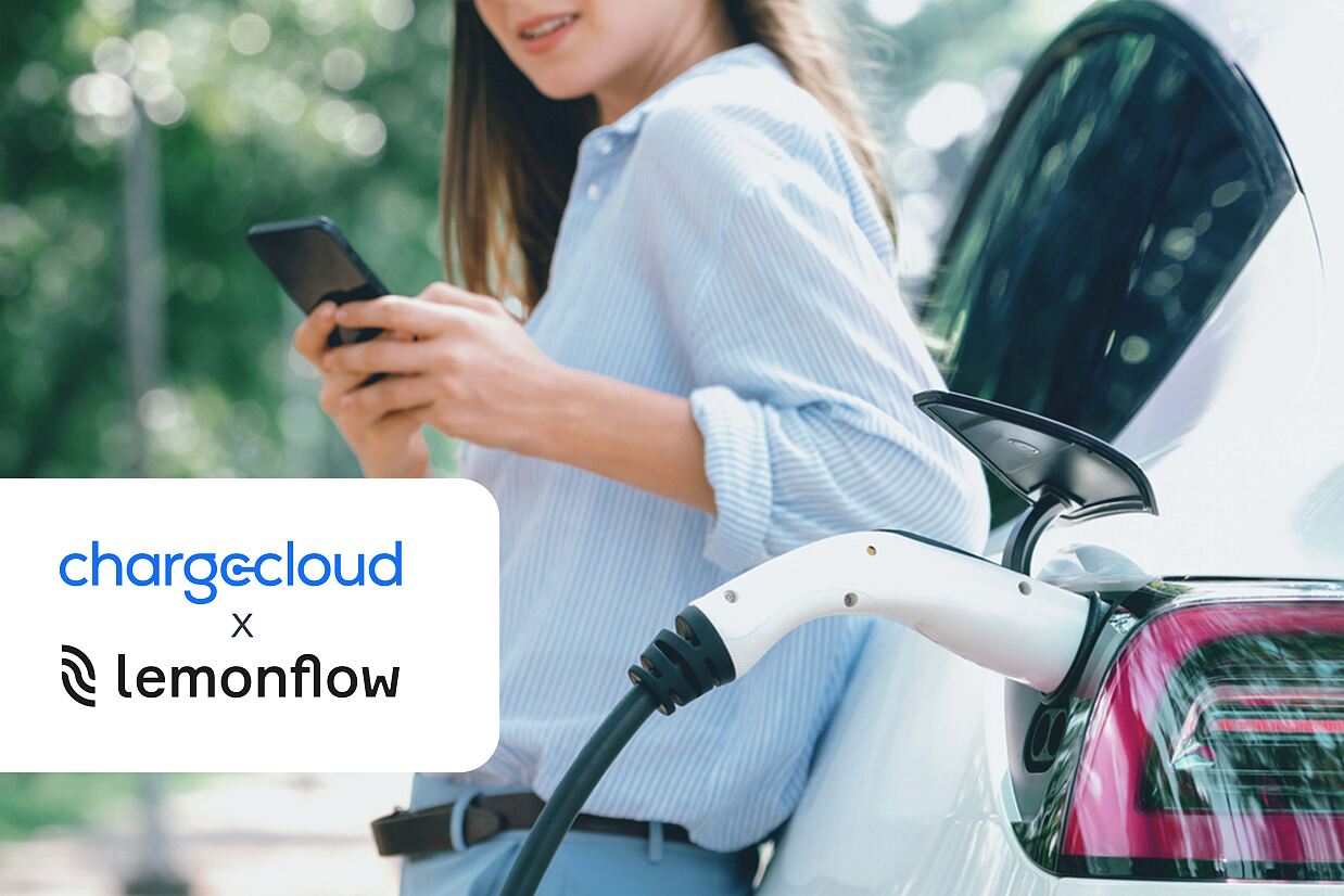 chargecloud Expands Marketplace with AI-Based Support: Cooperation with Lemonflow Technologies